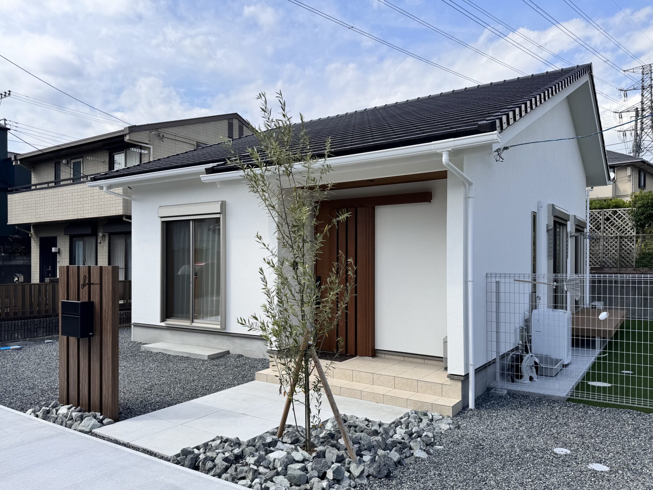 シンプルモダンなコンパクト平屋住宅(富士市)