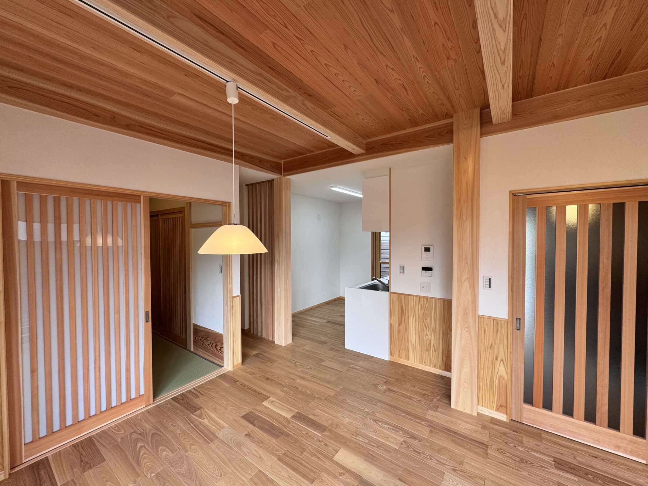 平屋リビング